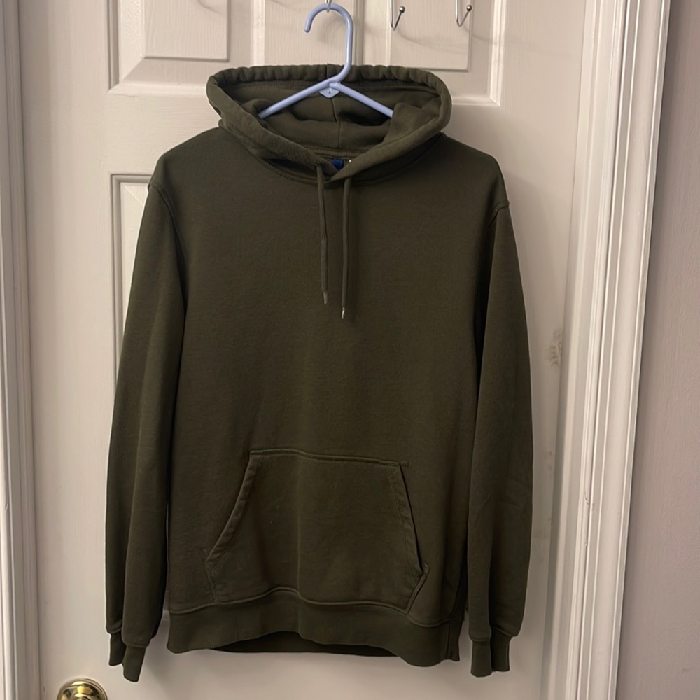 H&M Hoodie dark green